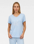 Marie France Blue Women Sama T-Shirt SKU: PYSAMATSHIRT_BLUE Image 01