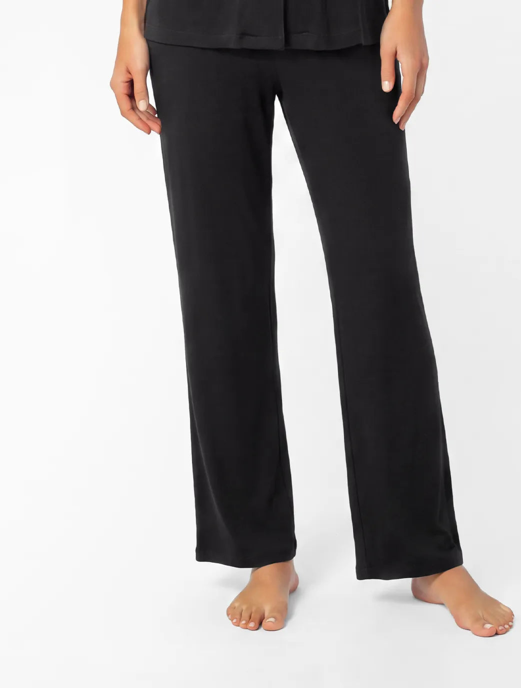 Marie France Black Women Sayla Pant SKU: PYSAYLAPANT_BLACK Image 03