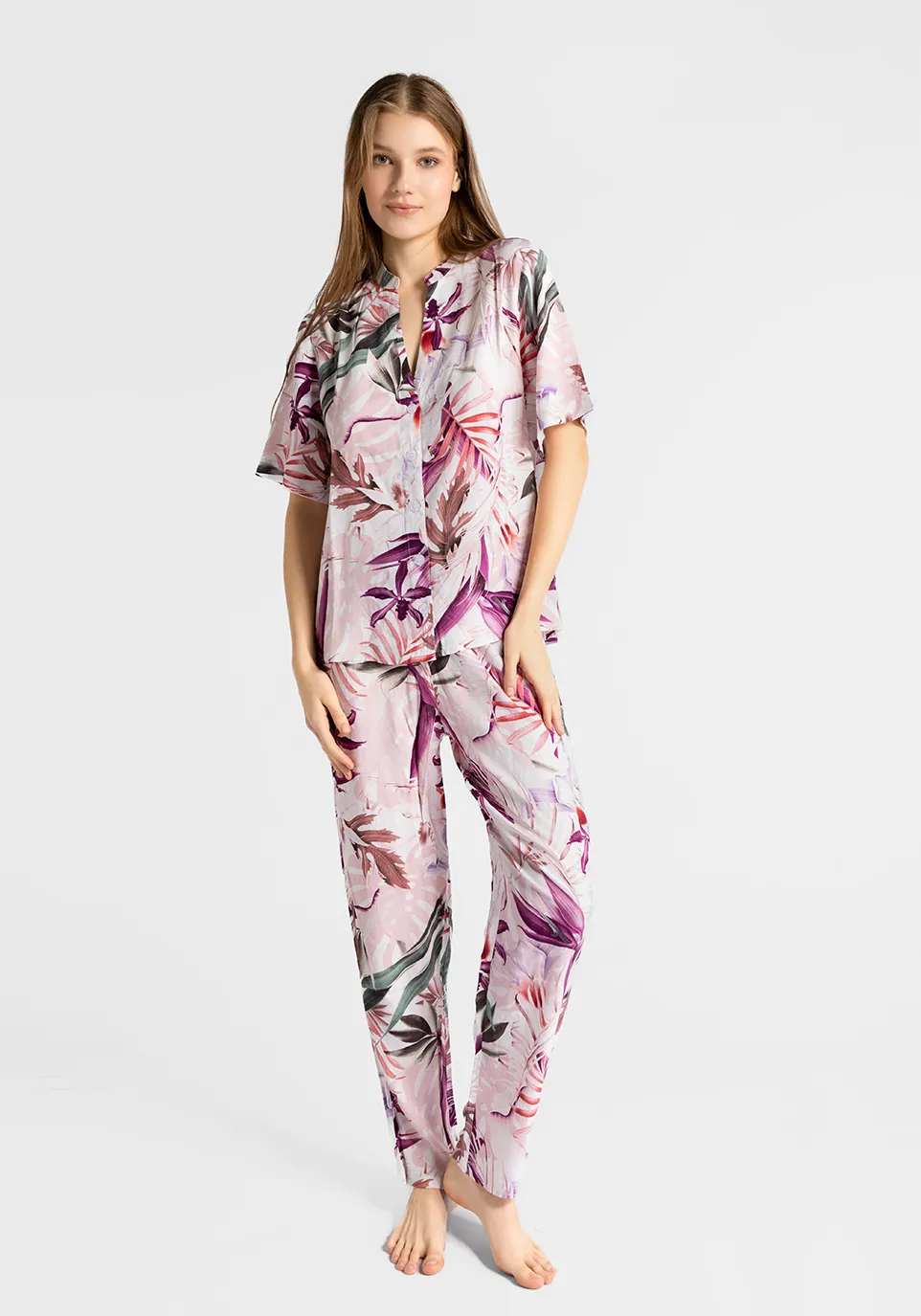 Marie France Multicolor Women Serela Chemise SKU: PYSERELACHEMISE_Multicolor Image 03