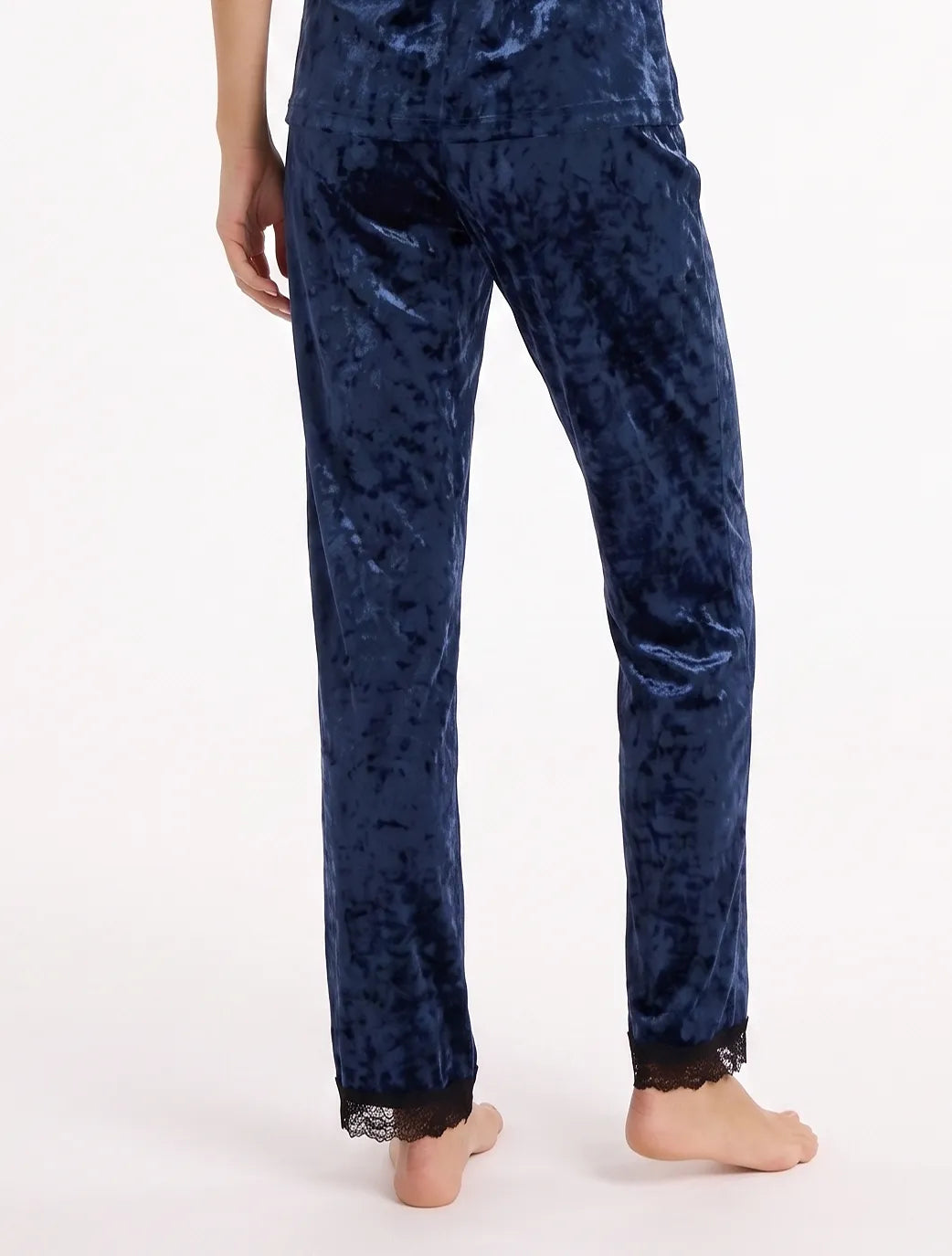 Marie France Navy Women Serelle Pant SKU: PYSERELLEPANT_NAVY Image 04