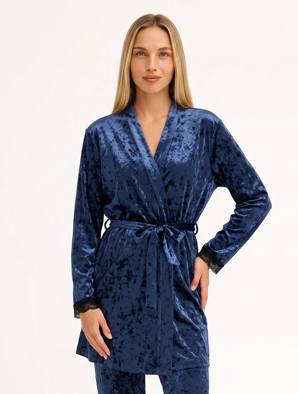 Marie France Navy Women Serelle Robe SKU: PYSERELLEROBE_NAVY Image 01