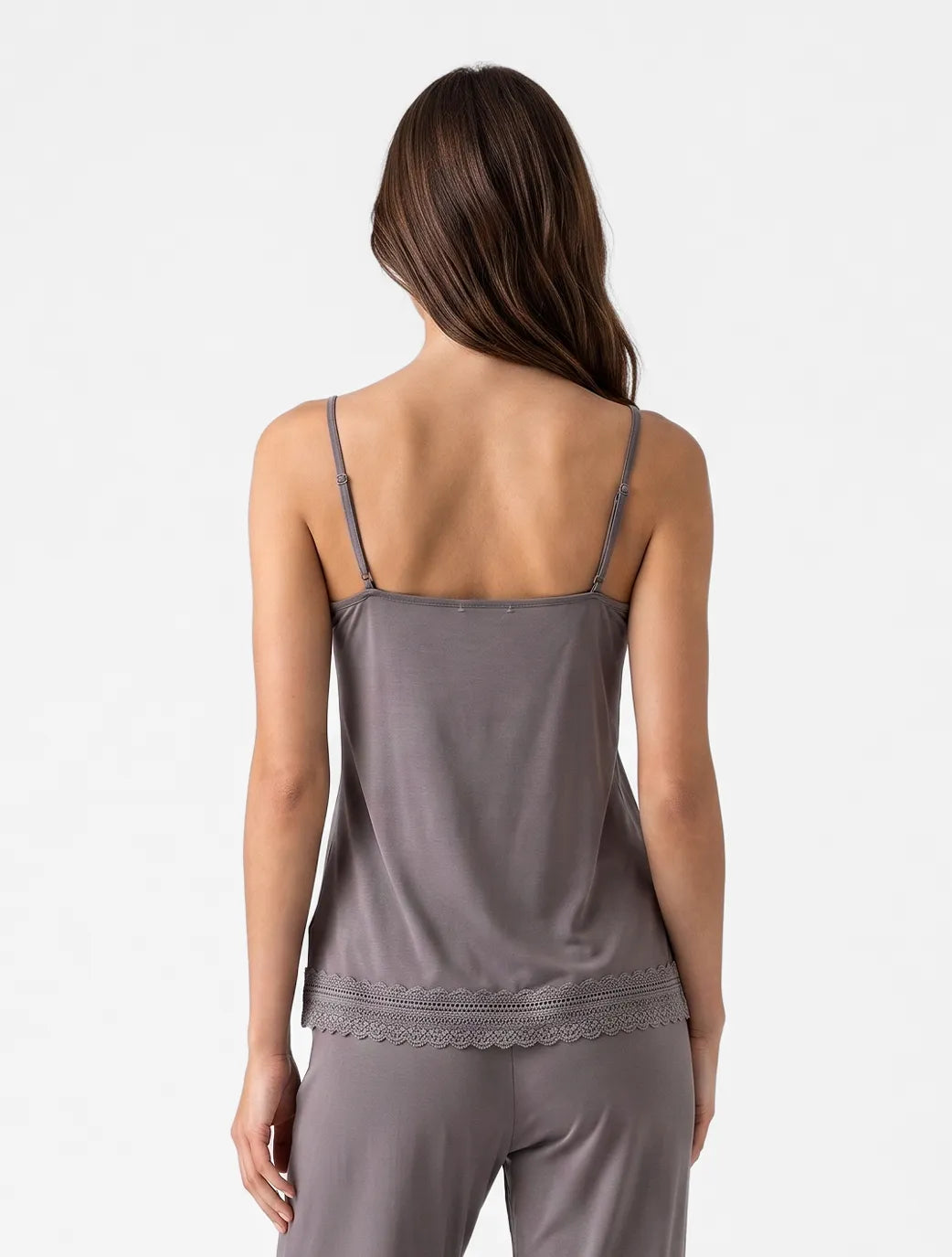 Marie France Grey Women Silvra I-Shirt SKU: PYSILVRAISHIRT_GREY Image 02