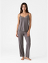 Marie France Grey Women Silvra Pant SKU: PYSILVRAPANT_GREY Image 01