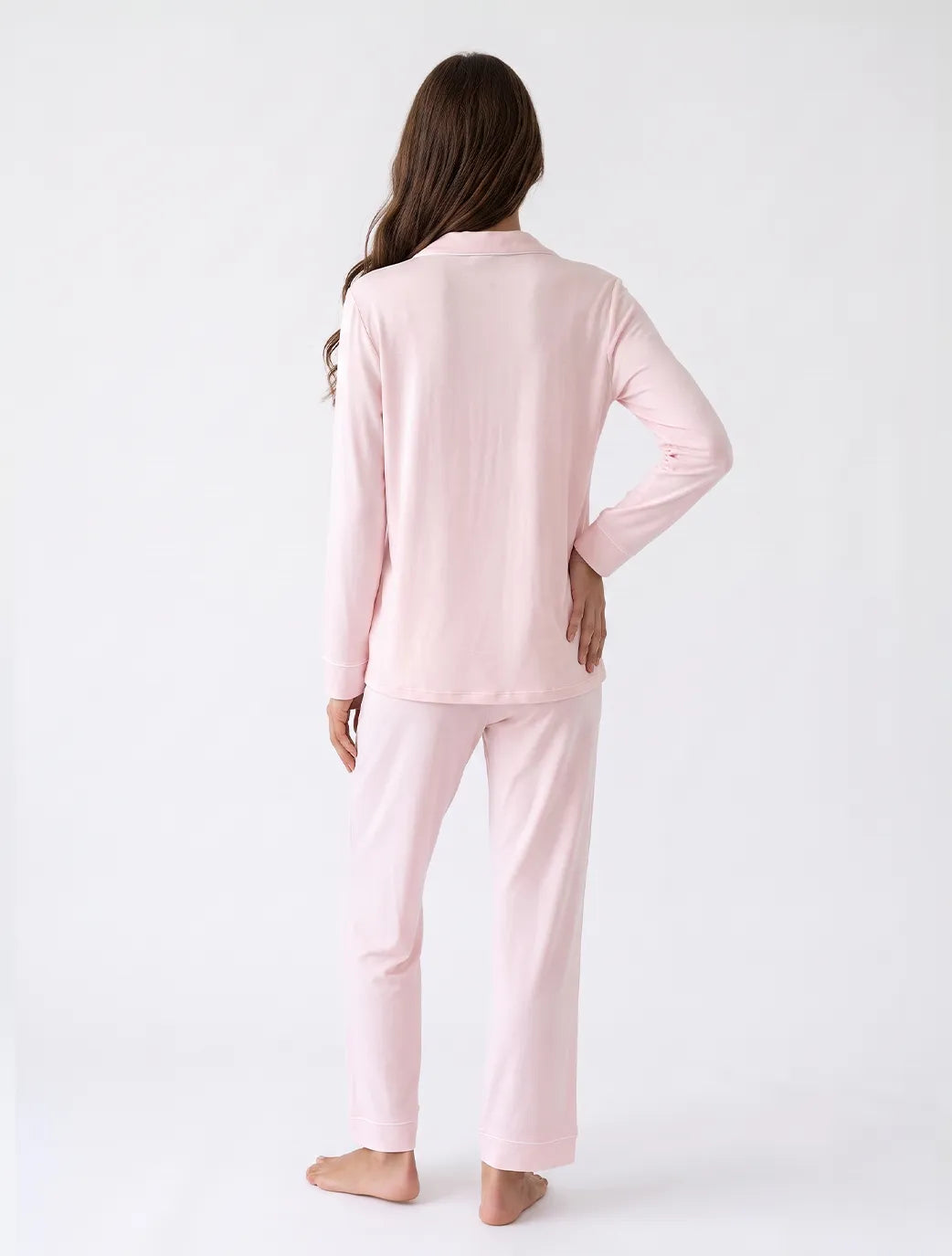 Marie France Pink Women Sira Pant SKU: PYSIRAPANT_PINK Image 02