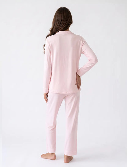 Marie France Pink Women Sira Pant SKU: PYSIRAPANT_PINK Image 02