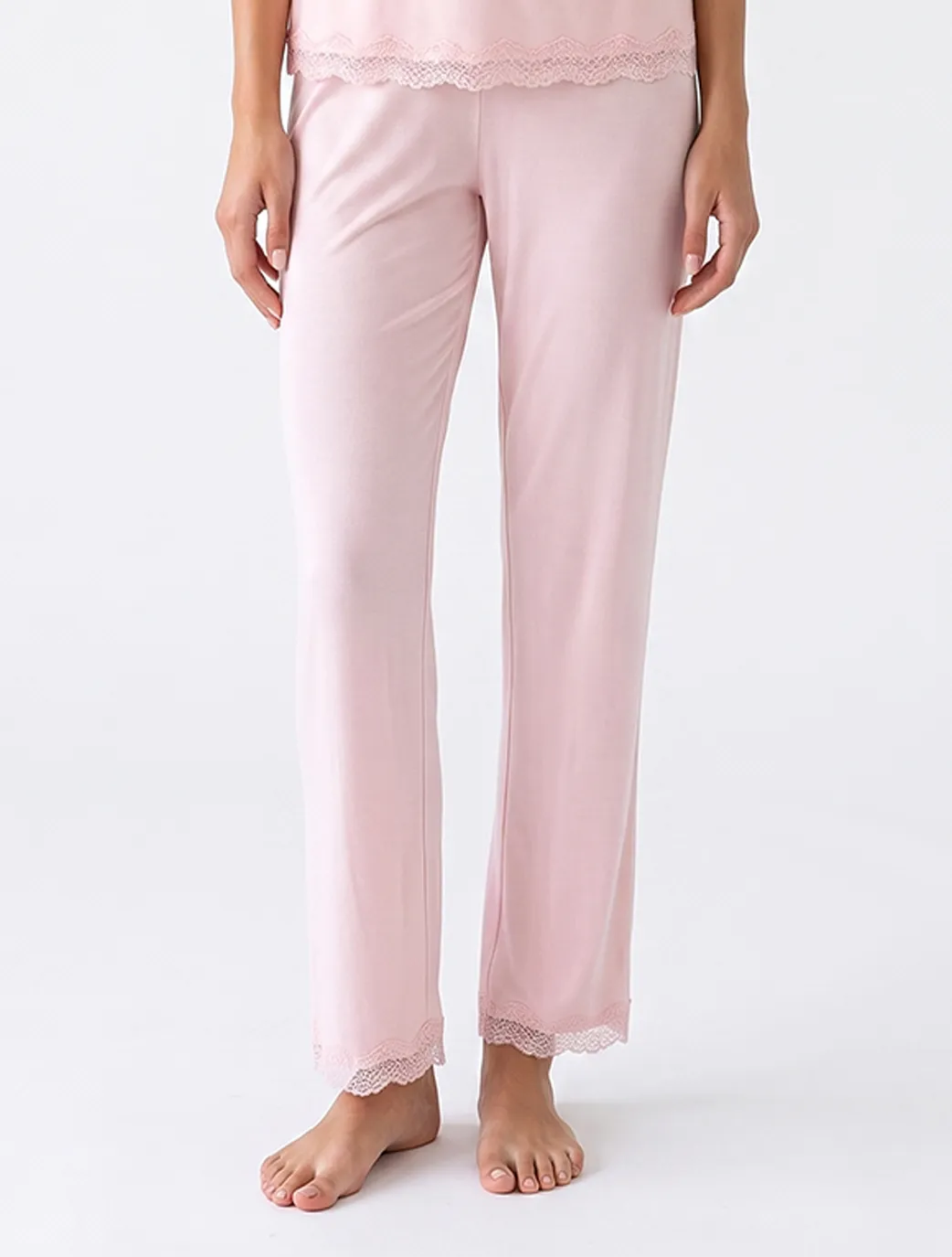 Marie France Pink Women Sirena Pant SKU: PYSIRENAPANT_PINK Image 03