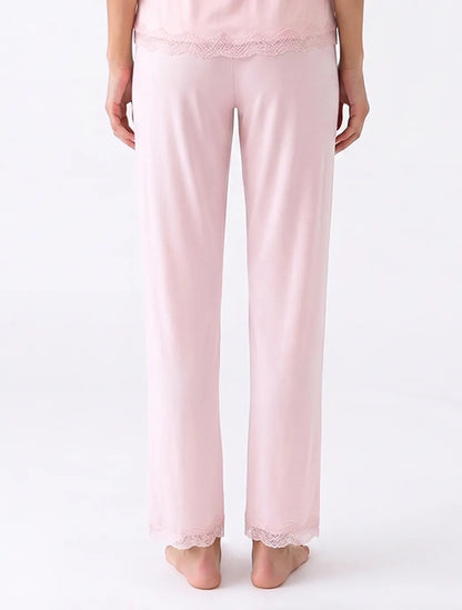 Marie France Pink Women Sirena Pant SKU: PYSIRENAPANT_PINK Image 04