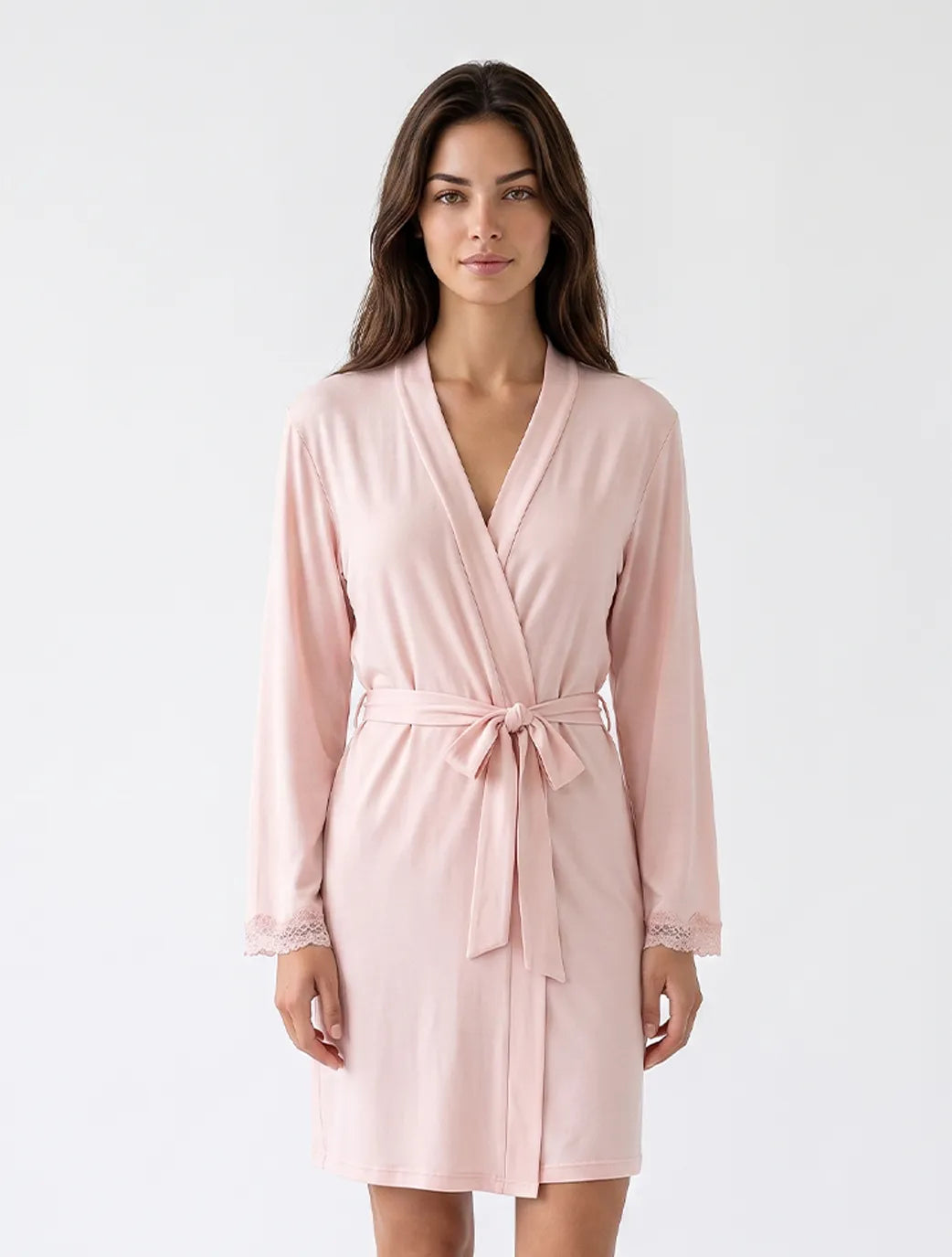 Marie France Pink Women Sirena Robe SKU: PYSIRENAROBE_PINK Image 01
