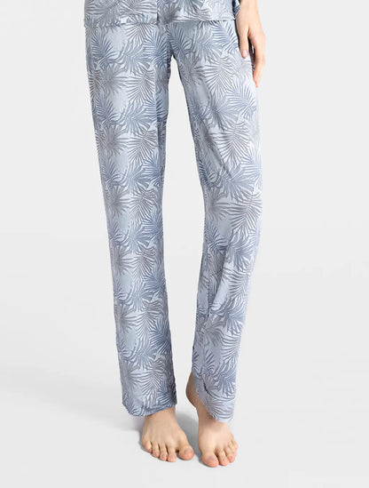 Marie France Multicolor Women Snug Pastel Blue High-Rise Pajama Pants SKU: PYSNUGPANT_Multicolor Image 03