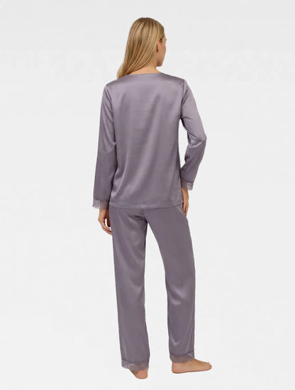 Marie France Purple Women Strador Pant SKU: PYSTRADORPANT_Purple Image 02