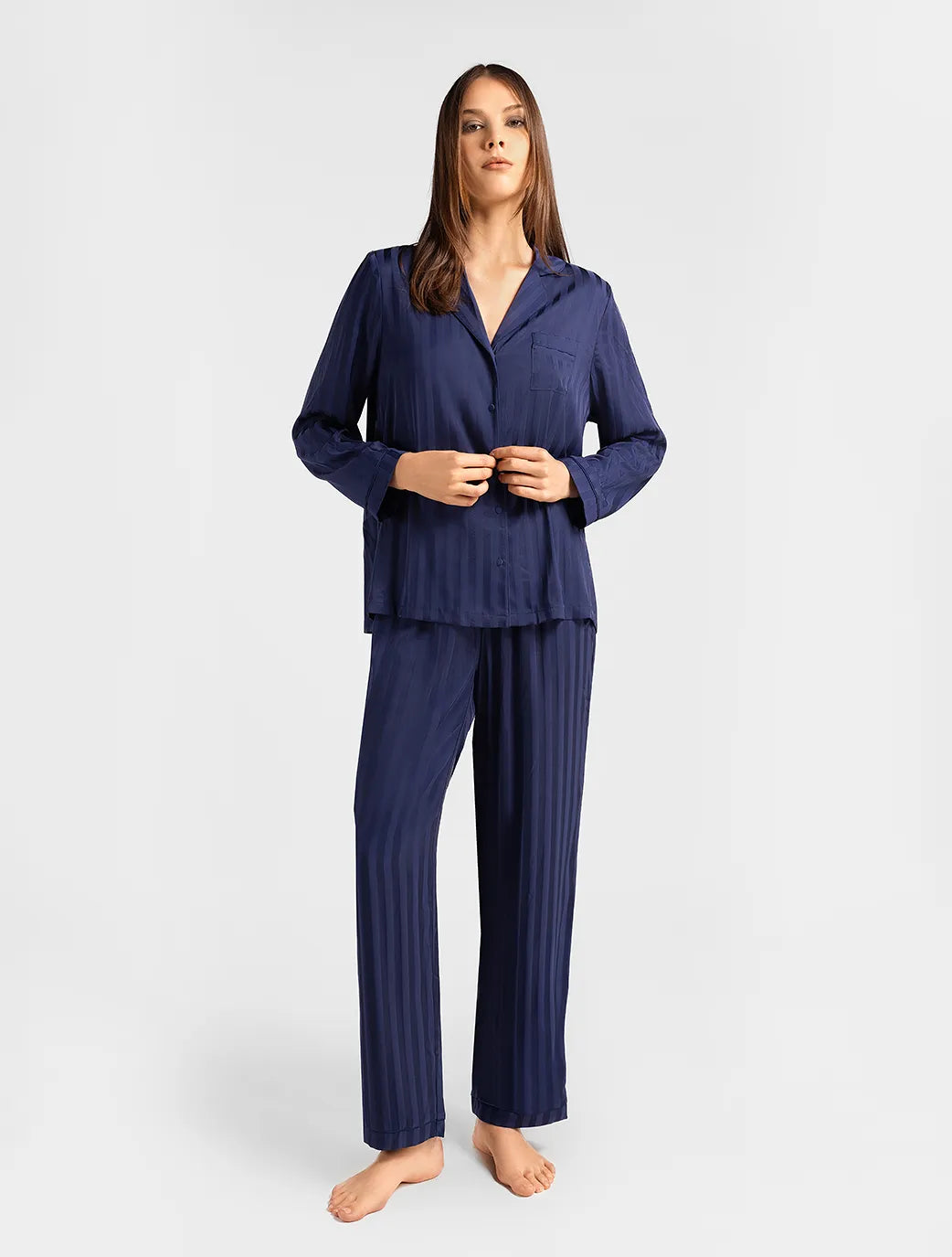 Marie France_Navy_Trimpa Chemise_PYTRIMPACHEMISE_Navy_02