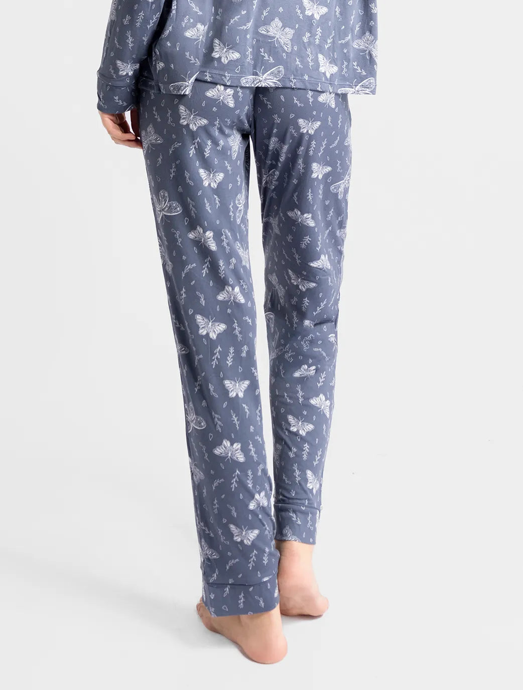 Marie France Multicolor Women Twily Butterfly Print Pajama Set SKU: PYTWILYSETOFFER_Multicolor Image 07