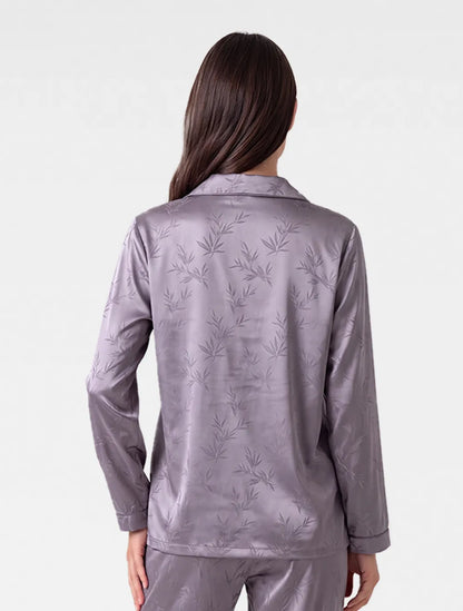 Marie France Purple Women Vador Chemise SKU: PYVADORCHEMISE_Purple Image 02