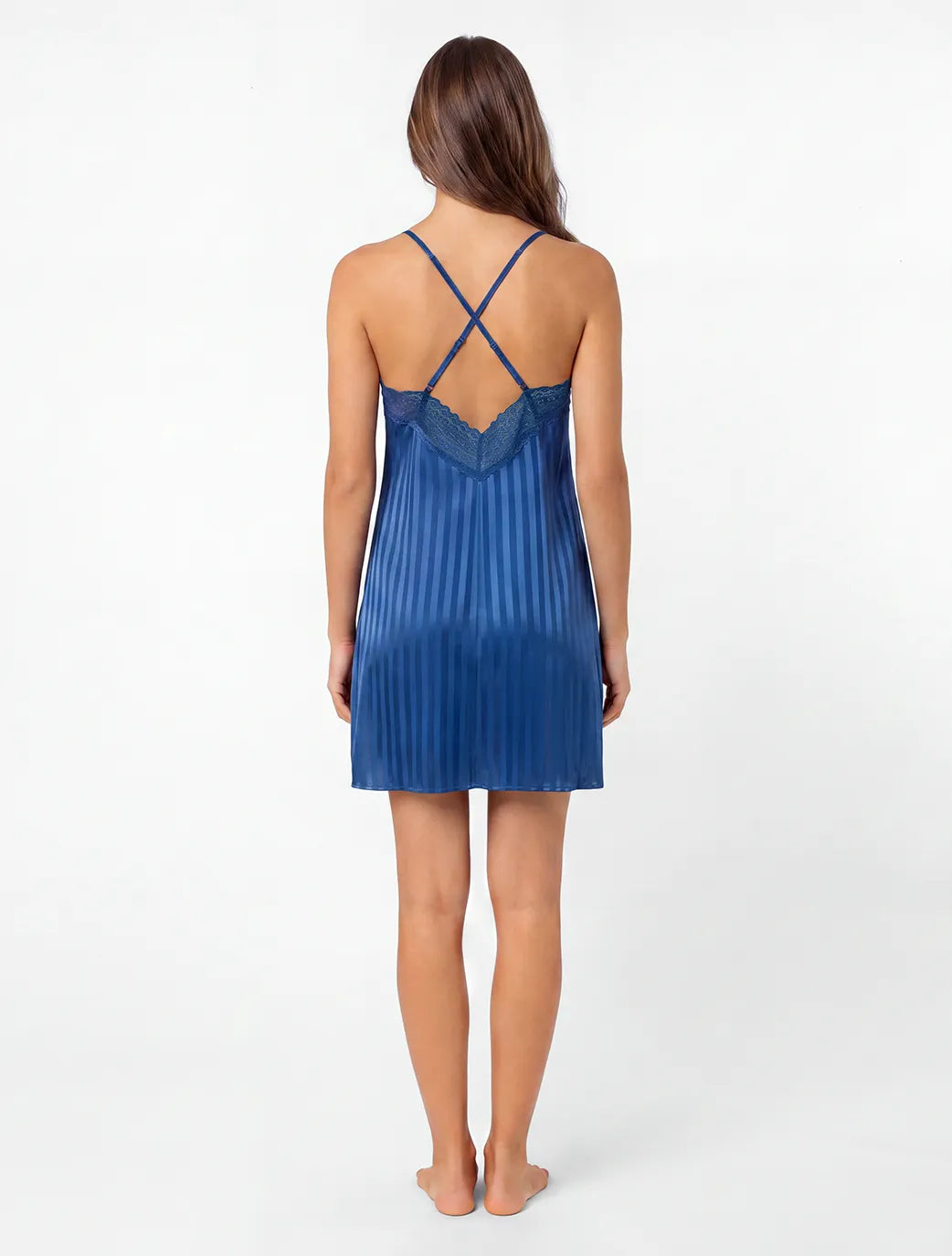 Marie France Navy Women Valla Dress SKU: PYVALLADRESS_NAVY Image 04