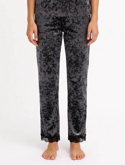 Marie France Grey Women Vireya Pant SKU: PYVIREYAPANT_GREY Image 03