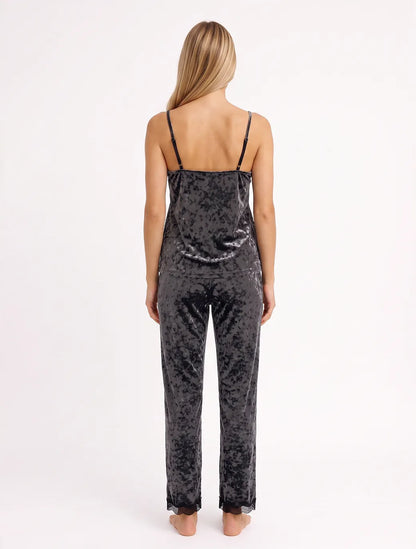 Marie France Grey Women Vireya Top SKU: PYVIREYATOP_GREY Image 04