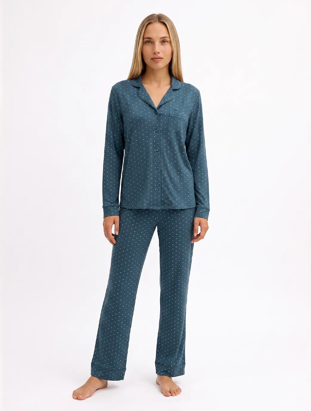 Marie France Multicolor Women Vivara Chemsie SKU: PYVIVARACHEMISE_MULTICOLOR Image 03