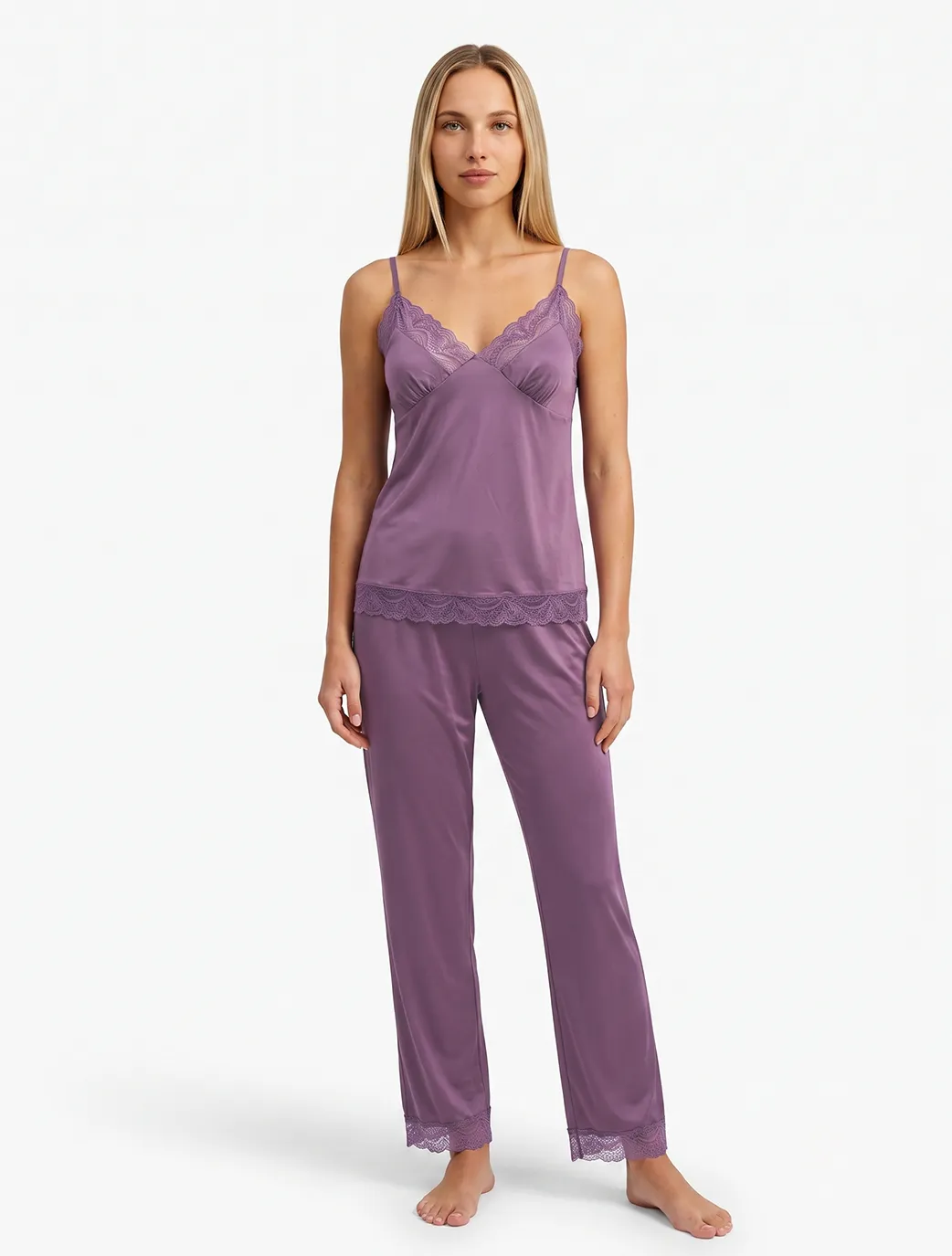 Marie France Light Purple Women Vlack I-Shirt SKU: PYVLACKISHIRT_LIGHT PURPLE Image 03
