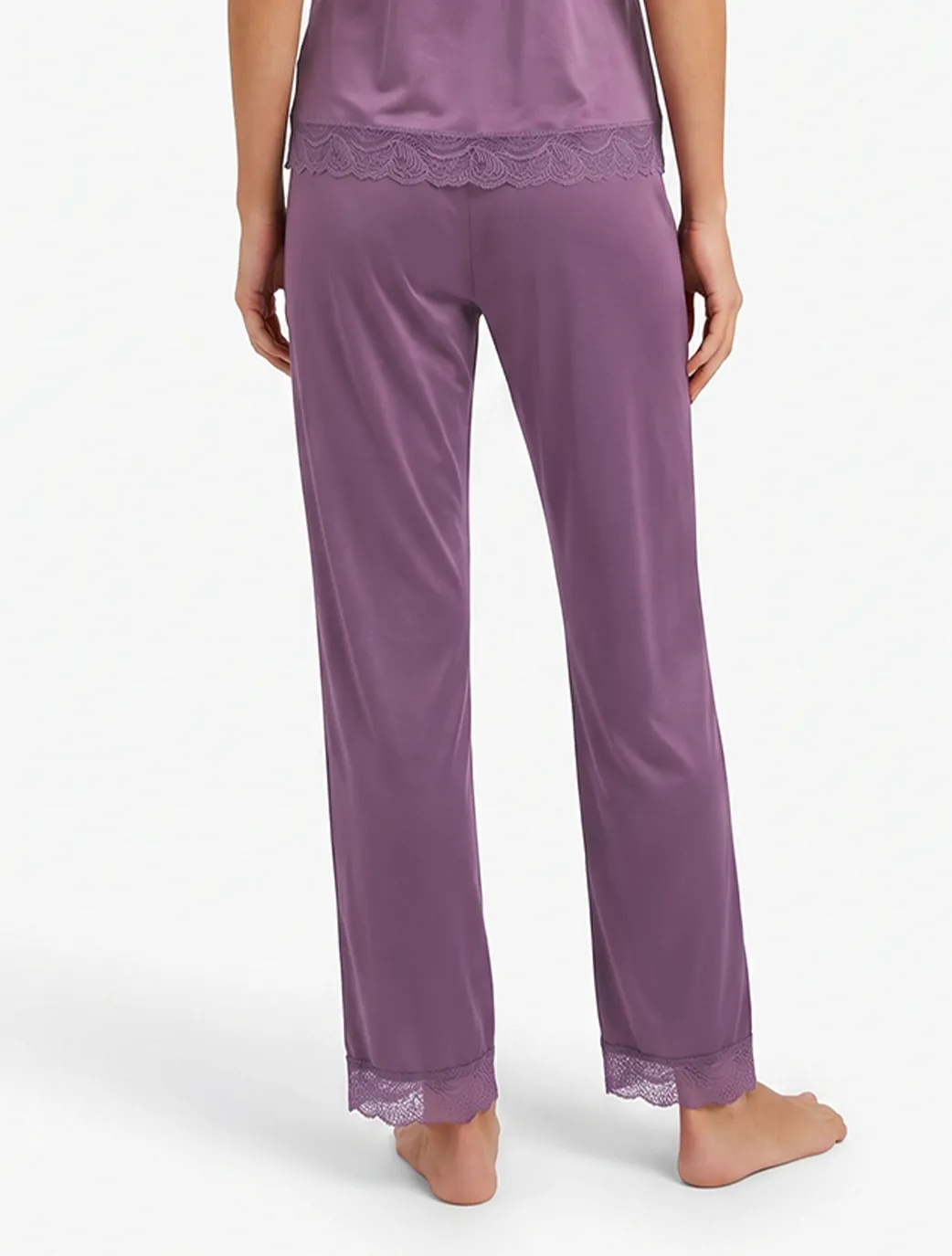Marie France Light Purple Women Vlack Pant SKU: PYVLACKPANT_LIGHT PURPLE Image 04