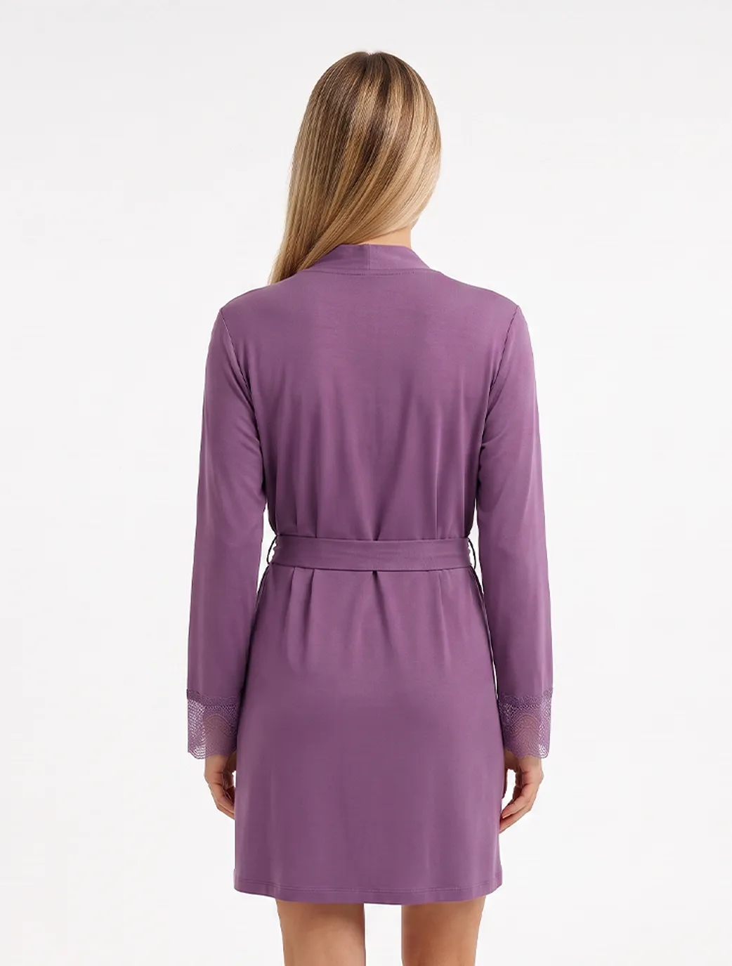 Marie France Light Purple Women Vlack Robe SKU: PYVLACKROBE_LIGHT PURPLE Image 02