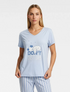 Marie France Blue Women Yasmi T-Shirt SKU: PYYASMITSHIRT_Blue Image 01
