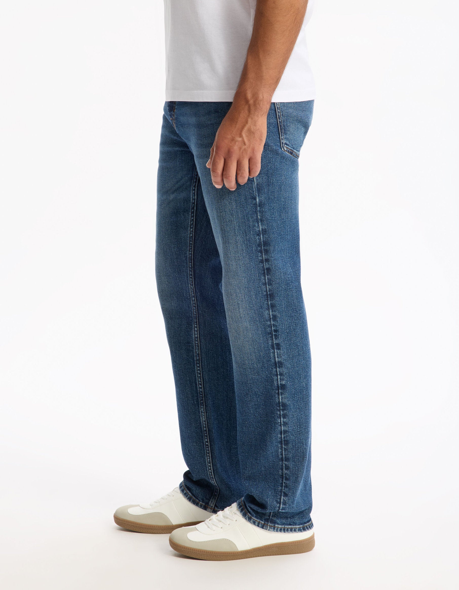 Celio_Stone Blue C.5 Regular Stretch Cotton Jeans in 3 Lengths_REGULAR3L_DOUBLE STONE H24_04