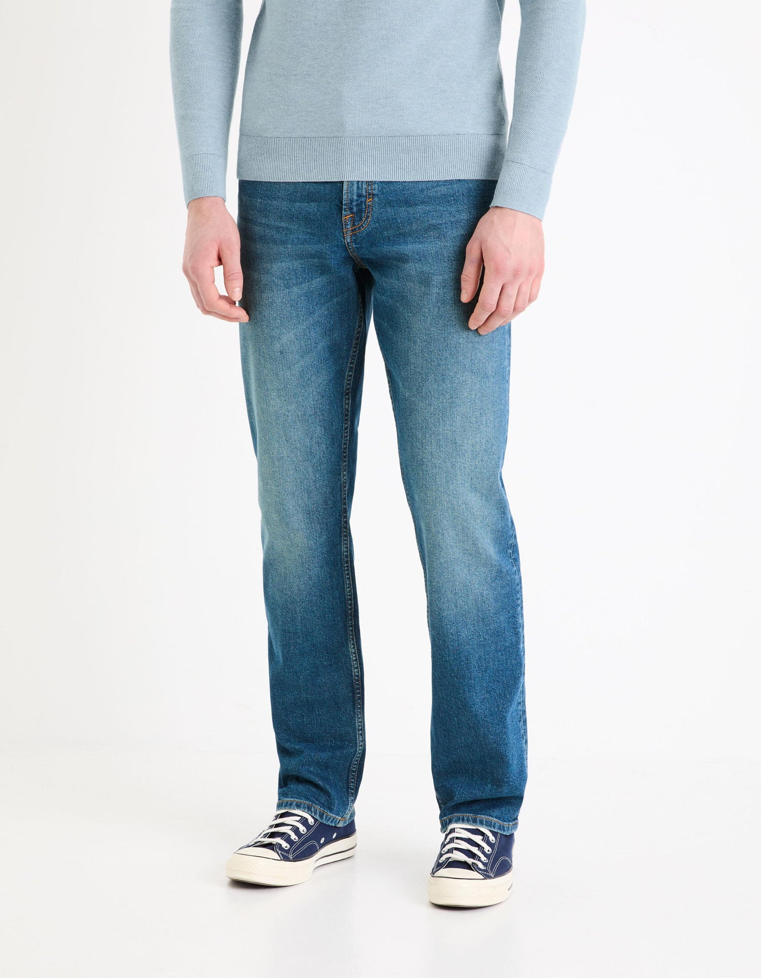 Regular C5 Stretch Jeans 3 Lengths_REGULAR3L_DOUBLE STONE_03