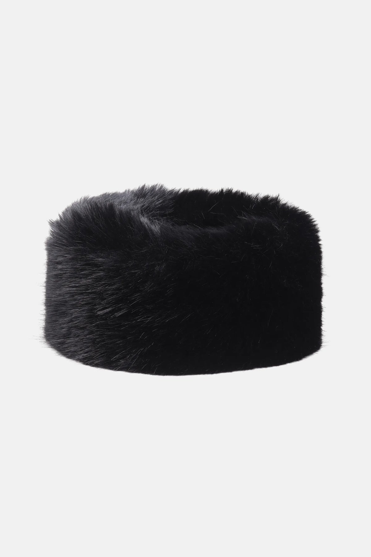 Luisa Spagnoli Nero Women Ricci Faux Fur Headband SKU: RICCI_0101 Image 01