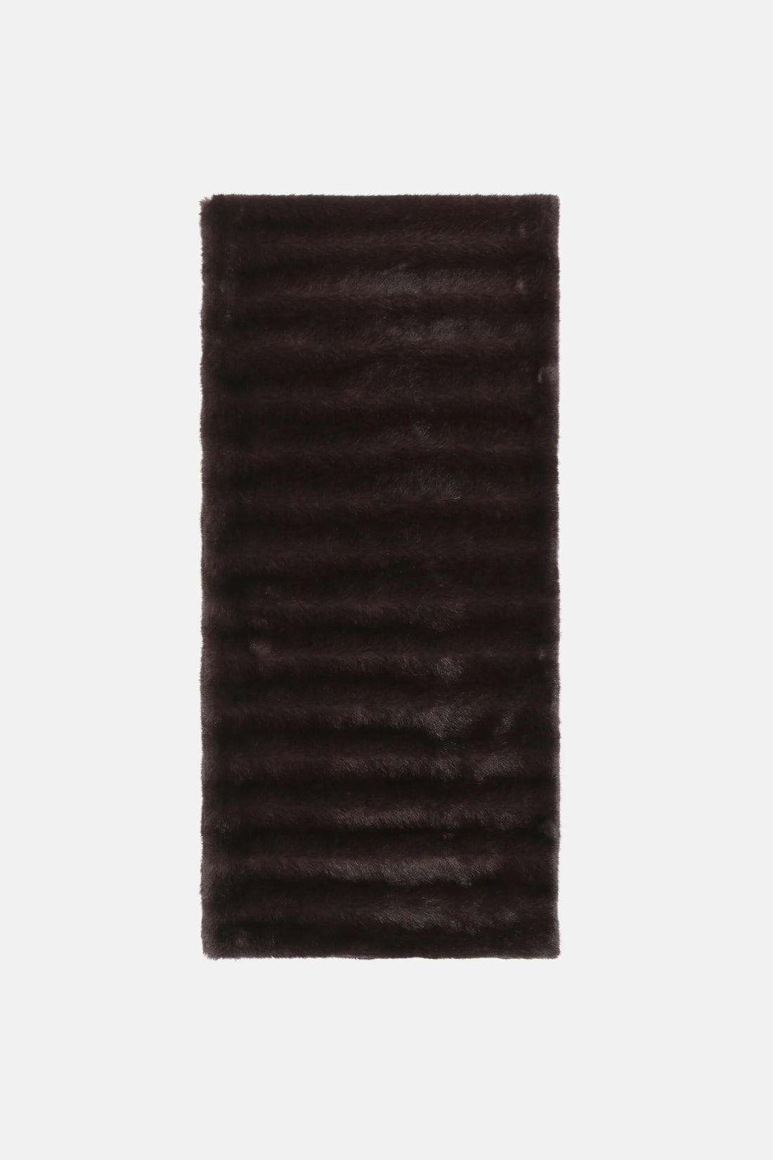 Luisa Spagnoli Marrone Women Richiesta - Fur-Effect Stole | Scarves and Foulards - Luisa Spagnoli SKU: RICHIESTA_0910 Image 01