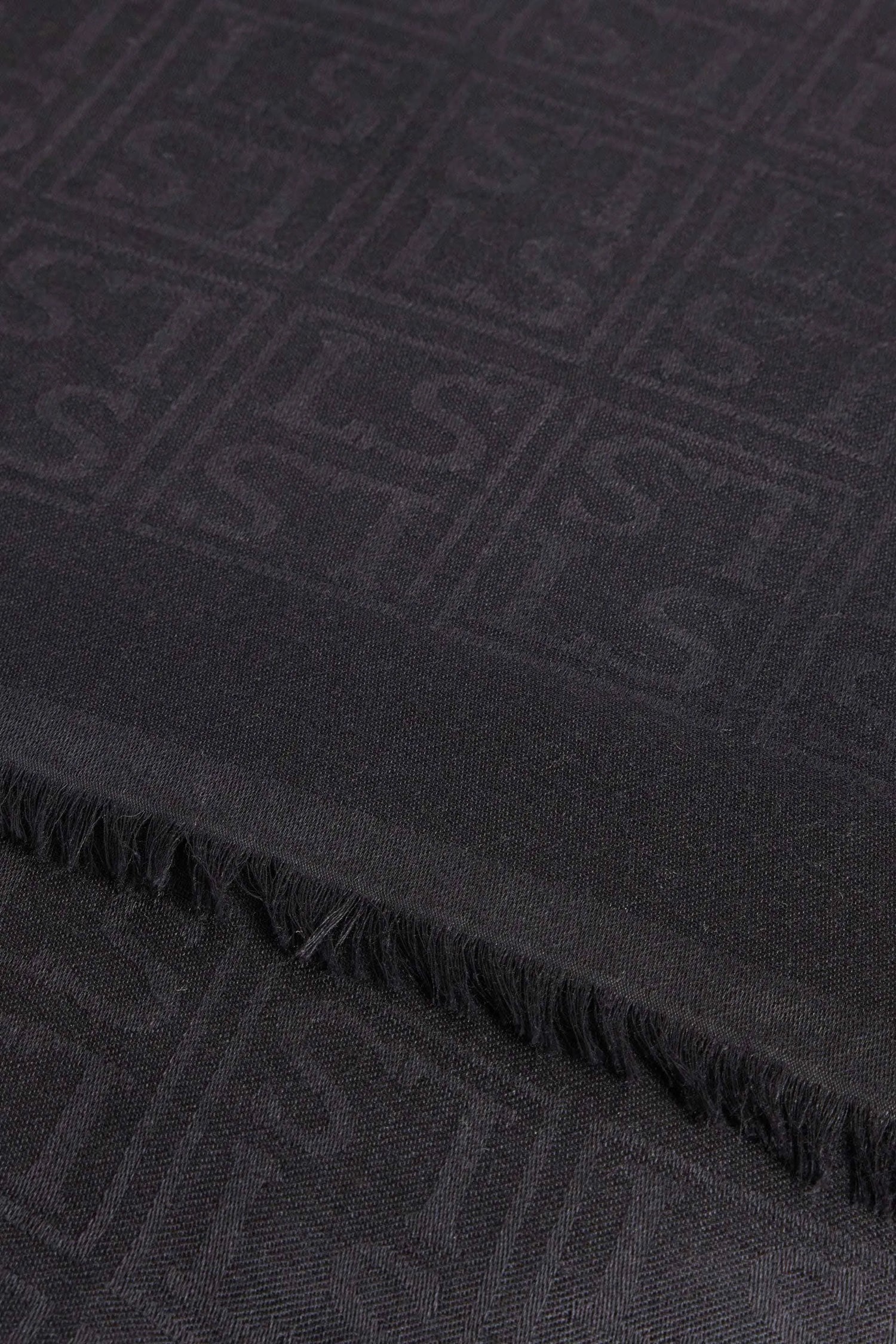 Luisa Spagnoli_Black_Romanzo - Wool And Silk-Blend Shawl_ROMANZO H_0101_03