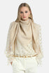Luisa Spagnoli_Beige_Romanzox - Wool-Silk Blend Shawl_ROMANZOX C_1101_01