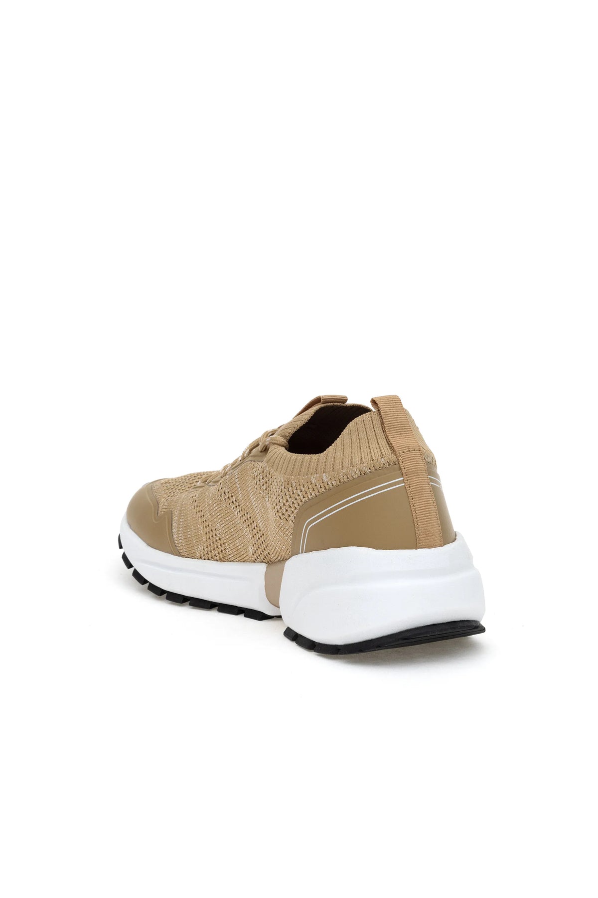 U.S. Polo Assn. Camel Men Camel Knitted Running Trainers SKU: S081SZ0330 2153616_VR015 Image 03