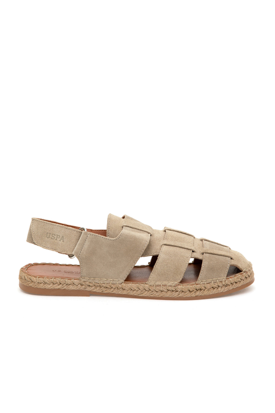 U.S. Polo Assn._Beige Sandals_S081SZ0330 2158372_VR011_01
