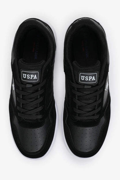 U.S. Polo Assn. Black Men Black Shoes SKU: S081SZ0330 PU-12355_VR046 Image 05