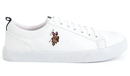 U.S. Polo Assn. White Men White Shoes SKU: S081SZ0330 PU-12534_VR013 Image 01