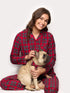 Yamamay_Printed_Collare Papillon Dog Tartan Family_SAAD184001_128_01