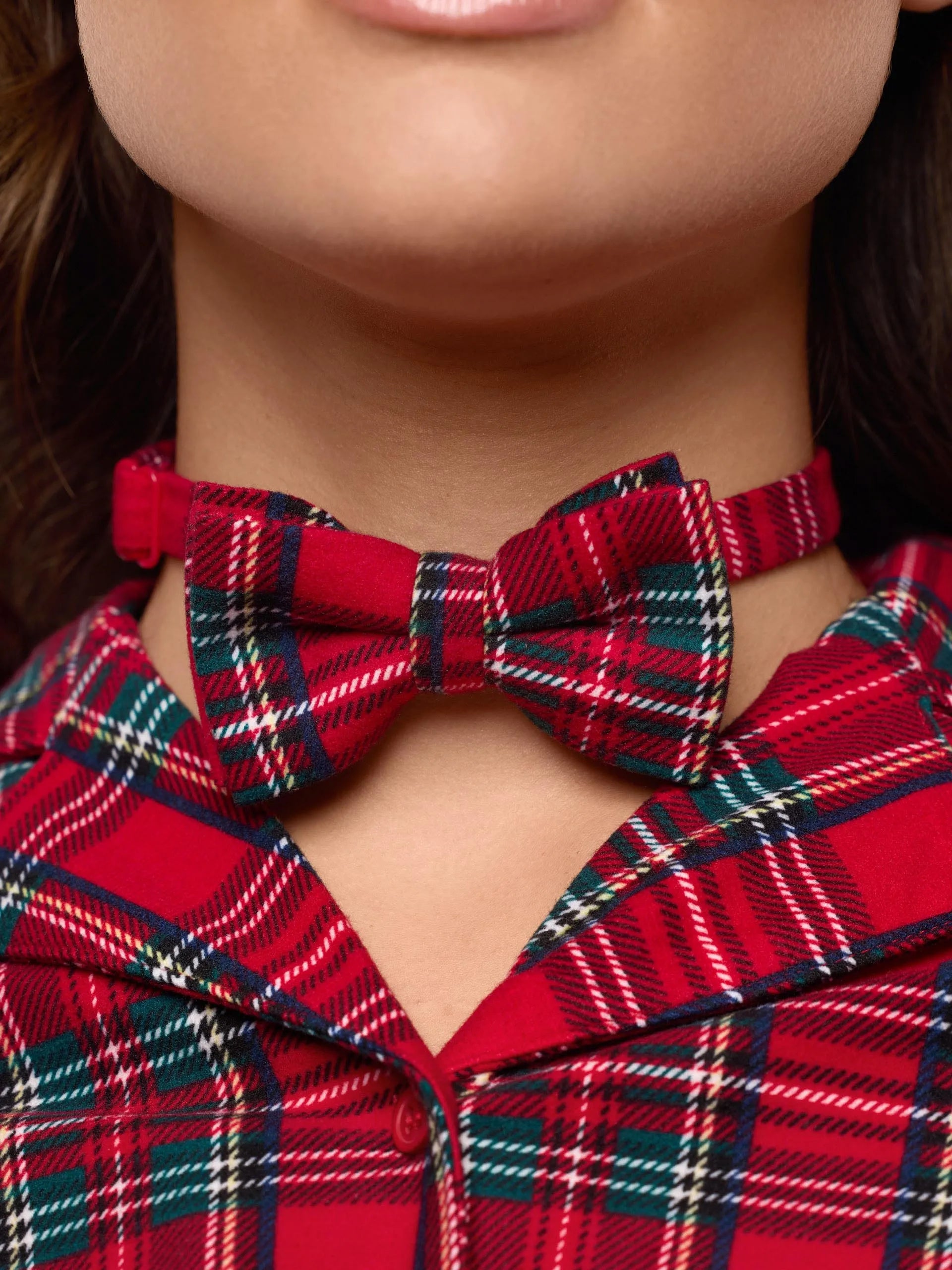 Yamamay_Printed_Collare Papillon Dog Tartan Family_SAAD184001_128_02