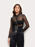 Yamamay_Black_Microfiber Waist Cincher with Crossed Jewel Details - The Body Collection_SAAD184004_072_01