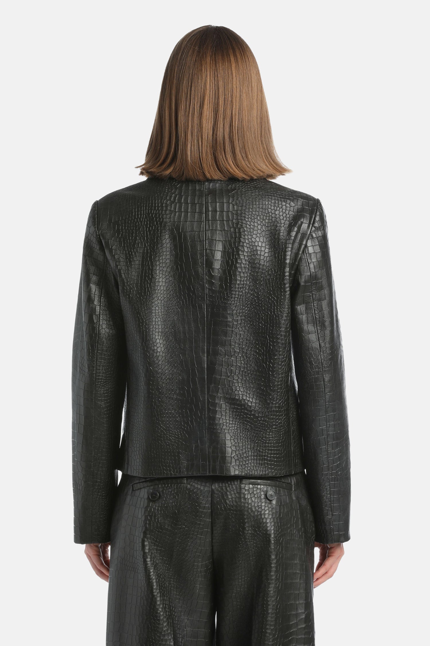 Luisa Spagnoli_Marrone Scuro_Sax - Leather Jacket - Fashion Show_SAX_0976_04