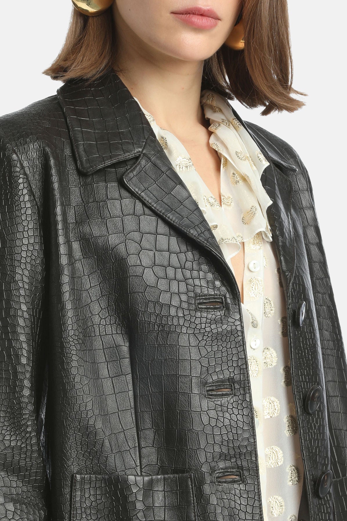 Luisa Spagnoli_Marrone Scuro_Sax - Leather Jacket - Fashion Show_SAX_0976_05