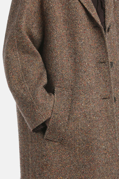 Luisa Spagnoli_Var Spinato Ruggine_Scale - Oversized Tweed Coat Ð Fashion Show_SCALE_3975_06