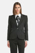 Luisa Spagnoli_Nero_Sciccosa - Single-Breasted Blazer Jacket_SCICCOSA_0101_01