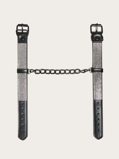 Yamamay_Black_Rhinestone Jewel Handcuffs - Priv� Lexi_SCTD184002_072_05