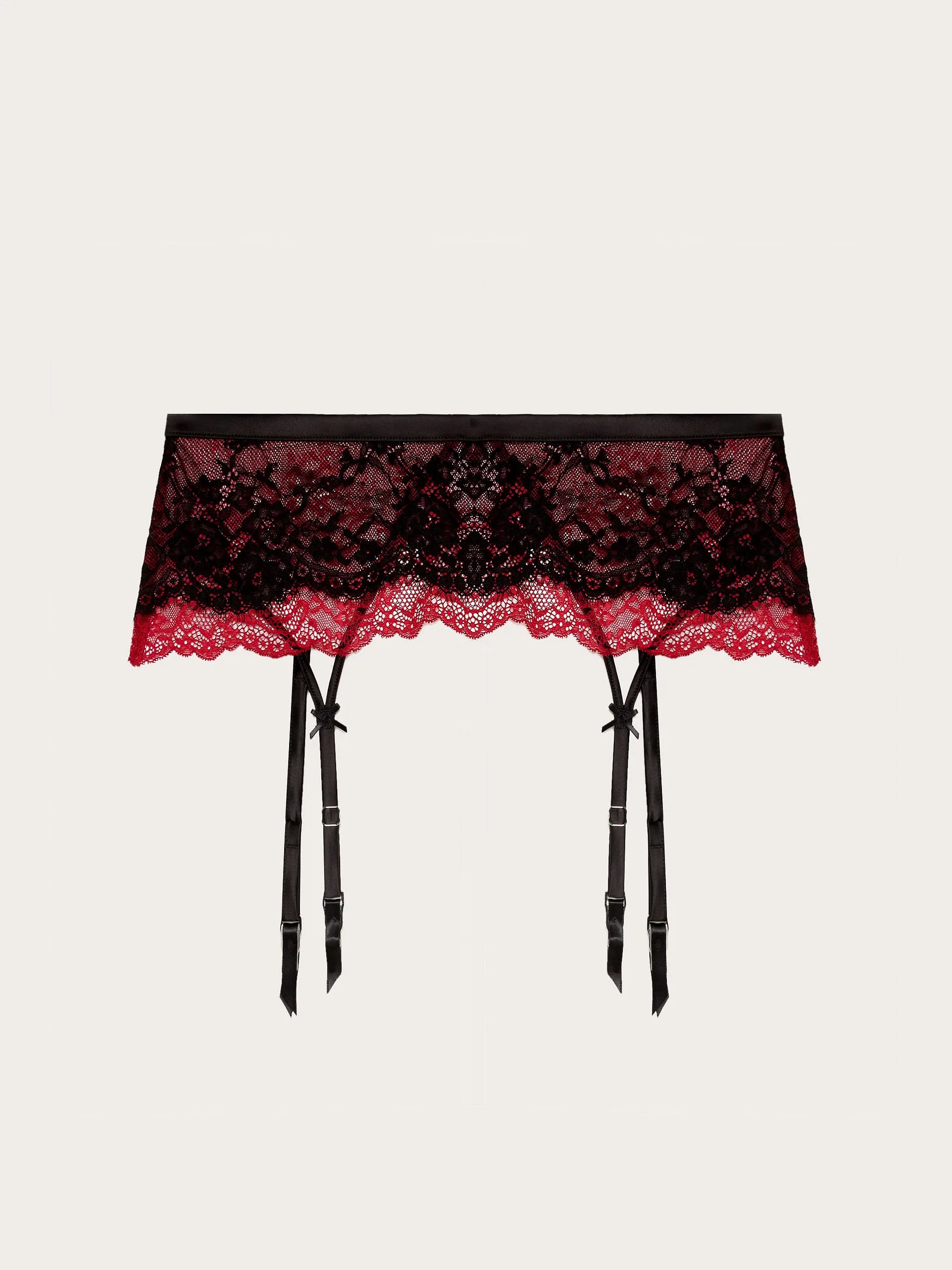 Yamamay_Black_Adjustable Lace Suspender Belt Romantic_SCZD184002_072_06