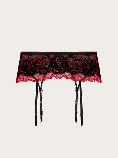 Yamamay_Black_Adjustable Lace Suspender Belt Romantic_SCZD184002_072_06