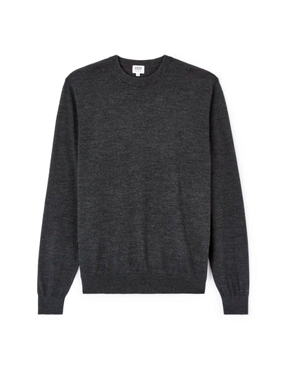 Celio_Anthra Mel_100% Merino Wool Crew Neck Sweater_SEMERIROND_ANTHRA MEL_04