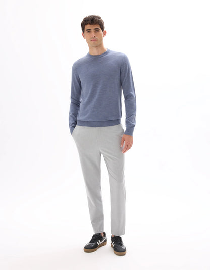 Celio_Dark Storm_100% Merino Wool Crew Neck Sweater_SEMERIROND_DARK STORM_02