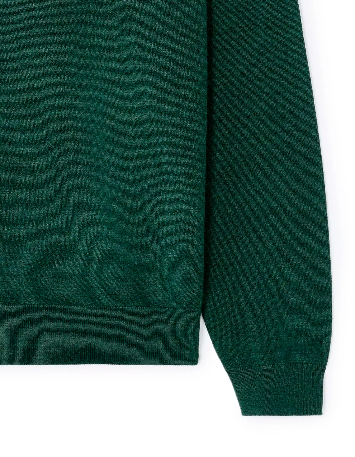 Celio_Vert Fonce 02_100% Merino Wool Crew Neck Sweater_SEMERIROND_VERT FONCE 02_06