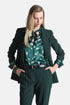 Luisa Spagnoli Verde Bottiglia Women Serafica - Double-Breasted Blazer SKU: SERAFICA_2046 Image 01