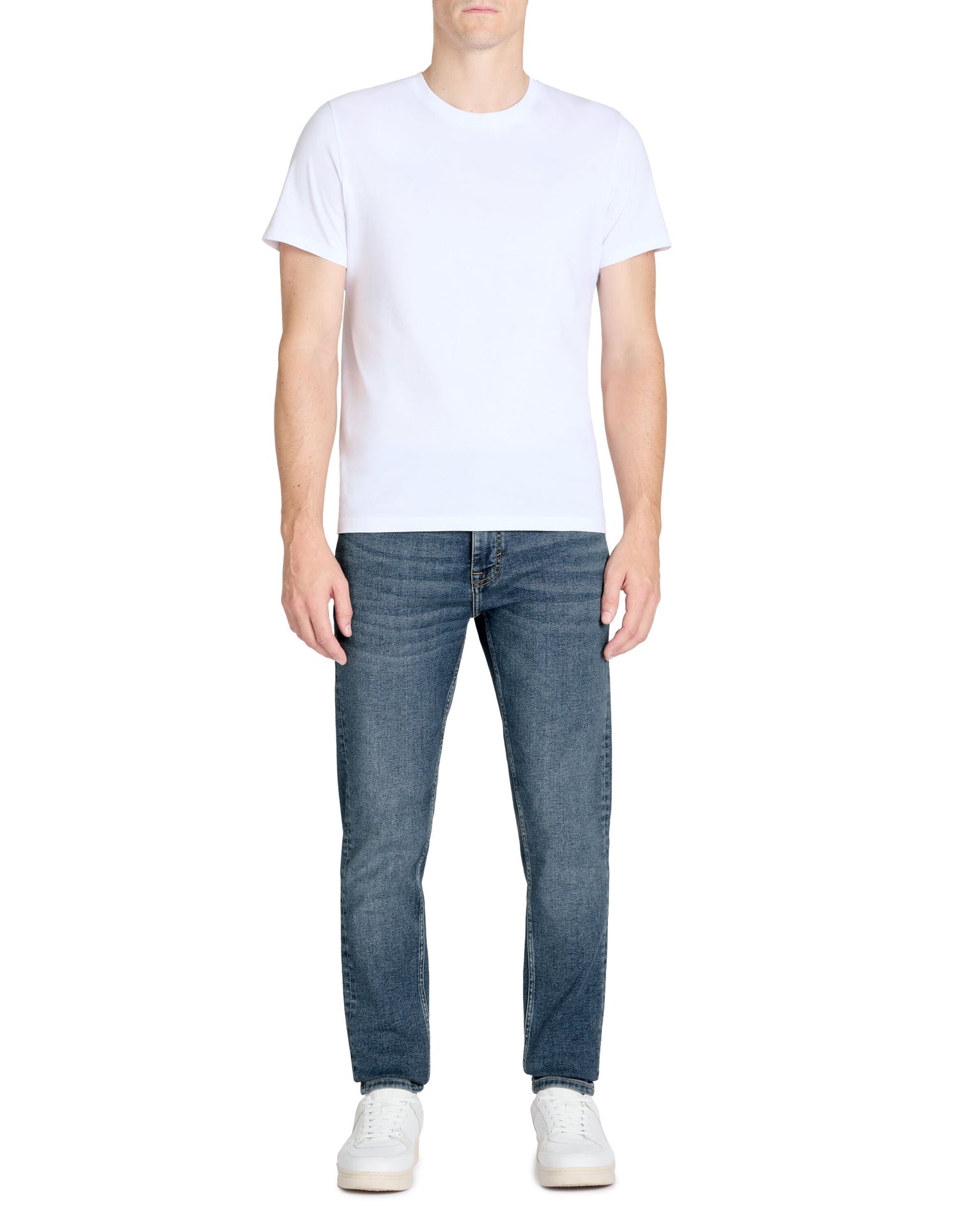 Celio_Blue C.25 Slim Fit Cotton Jeans in 3 Lengths_SLIM3L_DOUBLE STONE_01